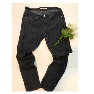 Charcoal ankle cropped jeans